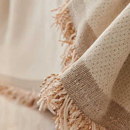 Cozy Tassel Throw Blanket