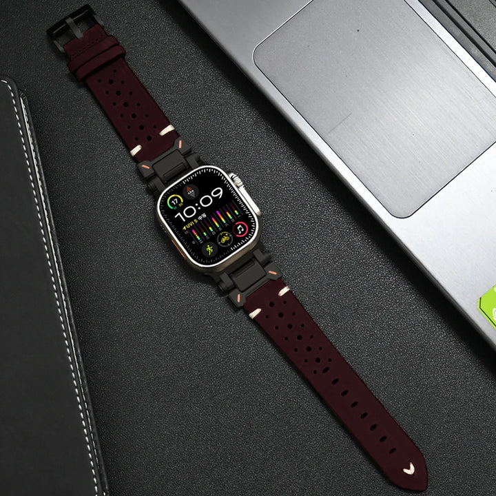 Premium Leather Apple Watch Strap - Strong and Classic Band