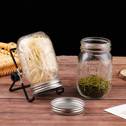 Easy Sprout Grower Kit | Stainless Steel Lid | 2 Sizes