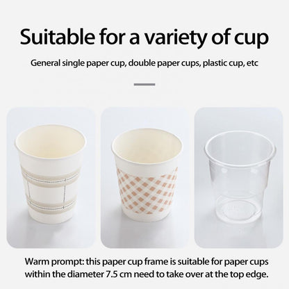 Simple Space-Saving Paper Cup Holder
