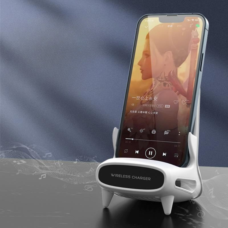 Wireless Charging Phone Stand Desk Holder