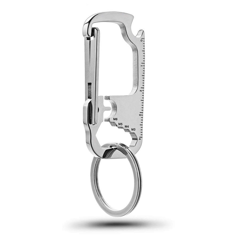Durable Pocket Multi Tool Keychain Bottle Opener - Befez