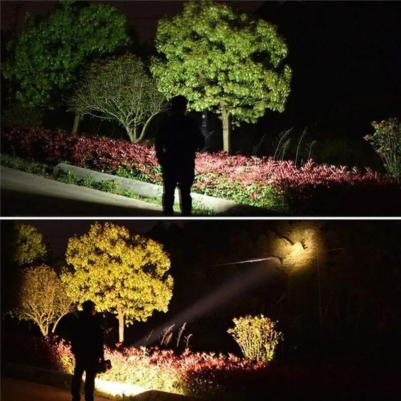 Bright Portable LED Rechargeable Spotlight 40W Waterproof