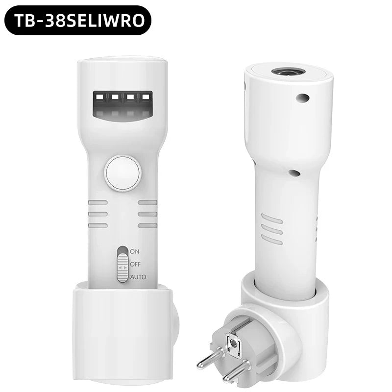Bright LED Motion Nightlight with Portable Flashlight