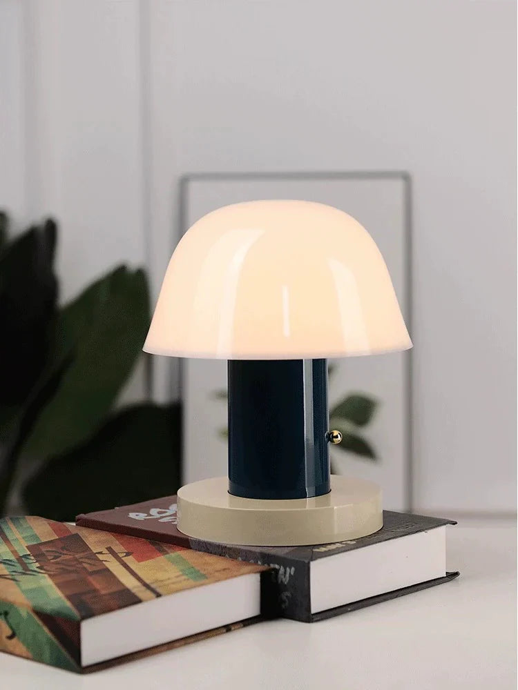 Compact Mushroom Shape Desk Light Lamp