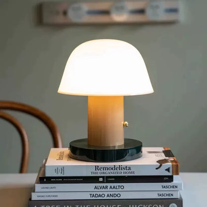 Compact Mushroom Shape Desk Light Lamp