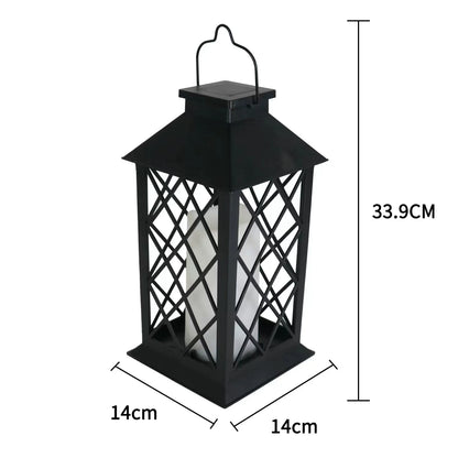Rustic Garden Solar Powered Lantern - Befez