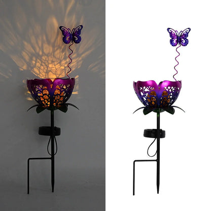 Bright Solar Yard Light, Elegant Glass Globe Lamp, Weatherproof Outdoor Garden Lamp