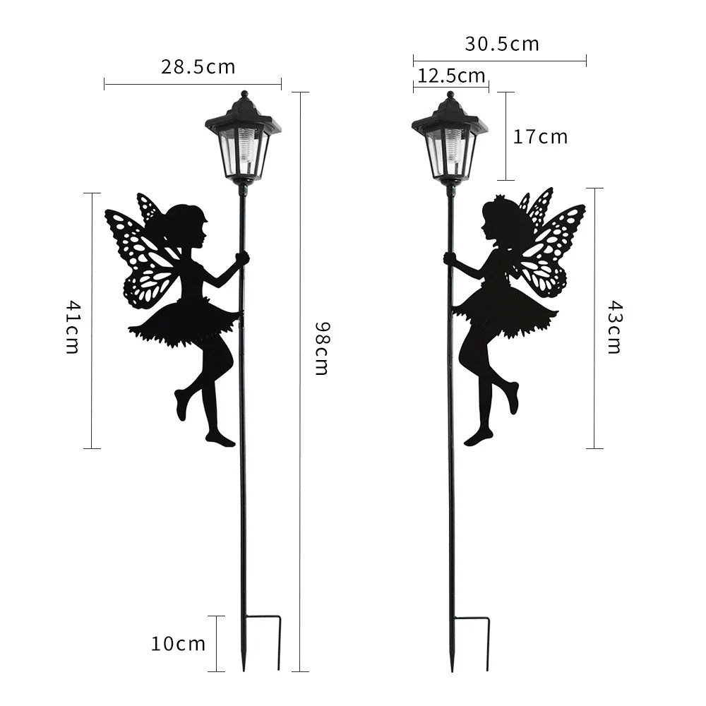 Solar Powered Garden Path Light, Waterproof Outdoor Decor Lamp