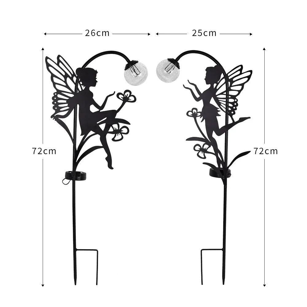 Solar Powered Garden Path Light, Waterproof Outdoor Decor Lamp