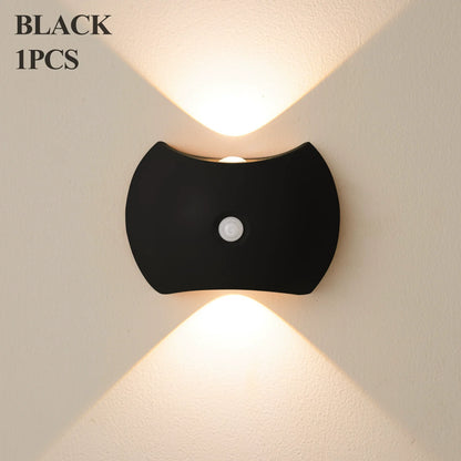 Sleek Slim Wireless Charging LED Wall Lamp