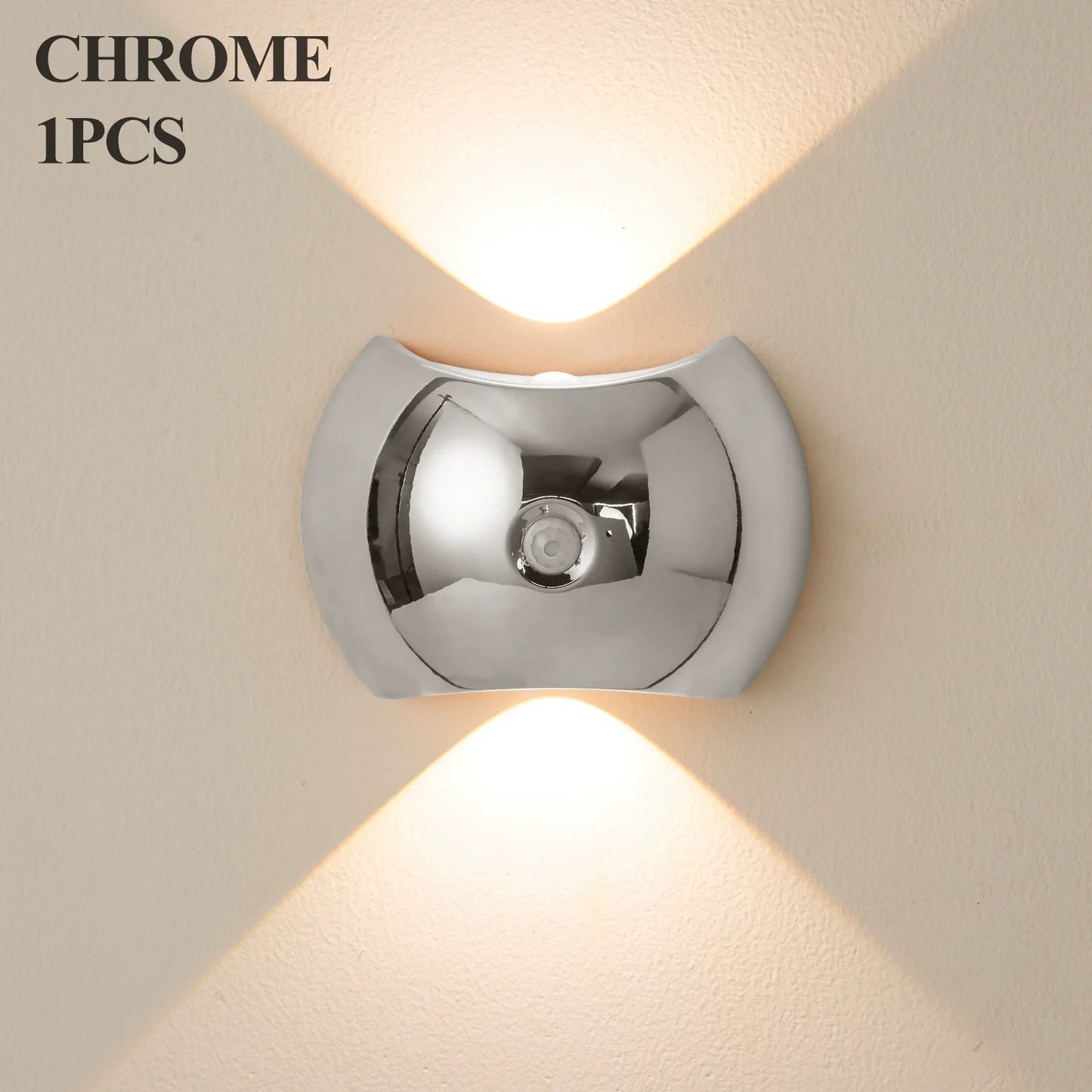 Sleek Slim Wireless Charging LED Wall Lamp