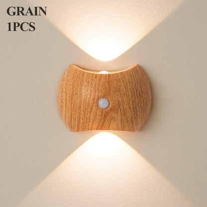 Sleek Slim Wireless Charging LED Wall Lamp