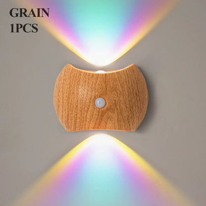 Sleek Slim Wireless Charging LED Wall Lamp