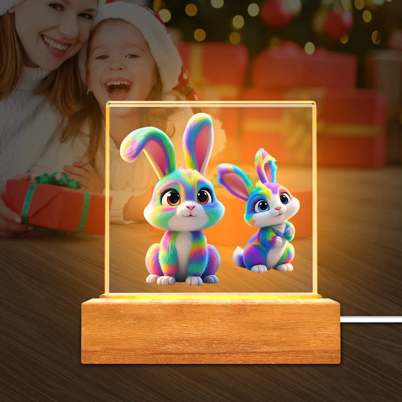 Colorful LED Kids Nightlight Fun USB Desk Lamp - Befez