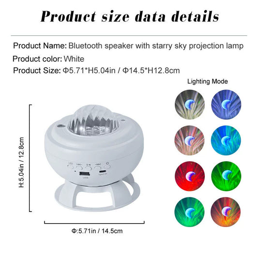 Colorful Night Sky LED Mood Lamp - Befez