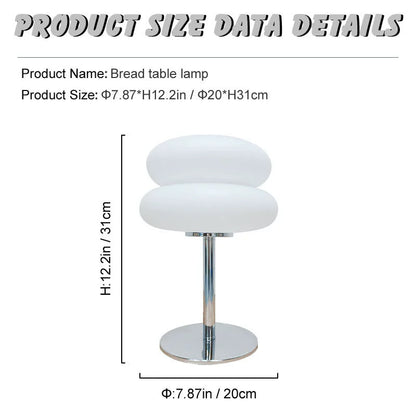 Compact Modern Desk Lamp Vintage Style Nightlight