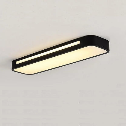 Slim Iron and Acrylic LED Ceiling Light