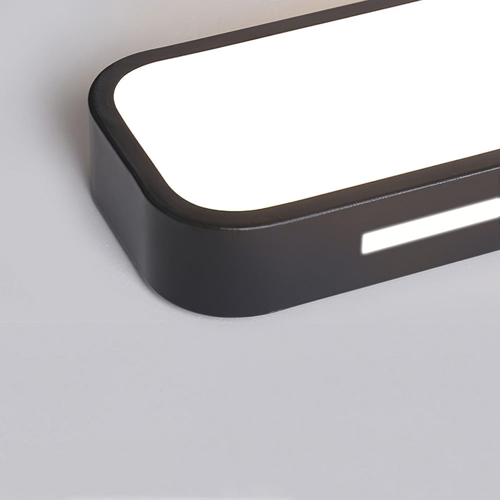 Slim Iron and Acrylic LED Ceiling Light