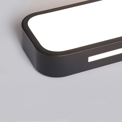 Slim Iron and Acrylic LED Ceiling Light