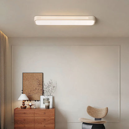 Slim Iron and Acrylic LED Ceiling Light