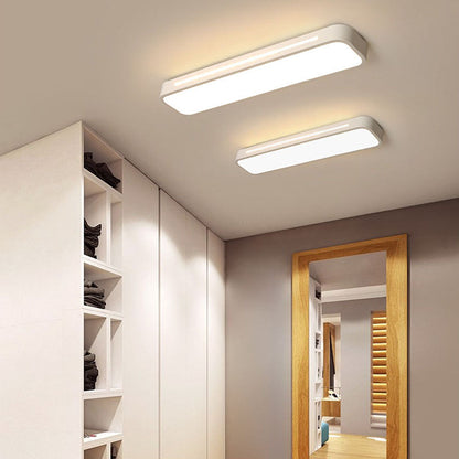 Slim Iron and Acrylic LED Ceiling Light