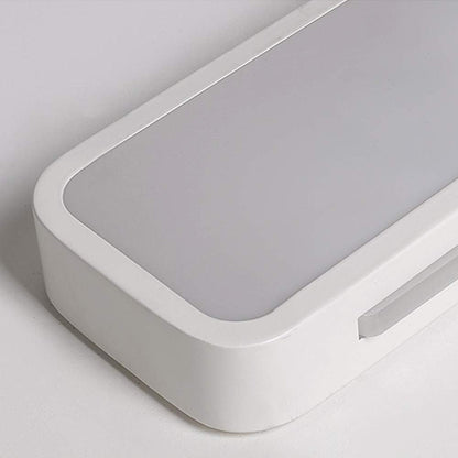 Slim Iron and Acrylic LED Ceiling Light
