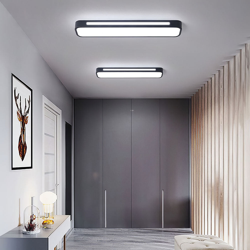 Slim Iron and Acrylic LED Ceiling Light - Befez