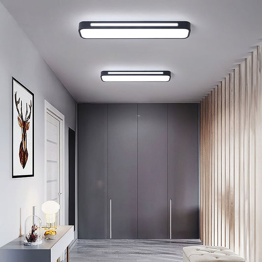 Slim Iron and Acrylic LED Ceiling Light - Befez