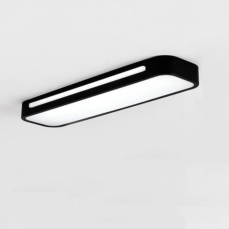 Slim Iron and Acrylic LED Ceiling Light