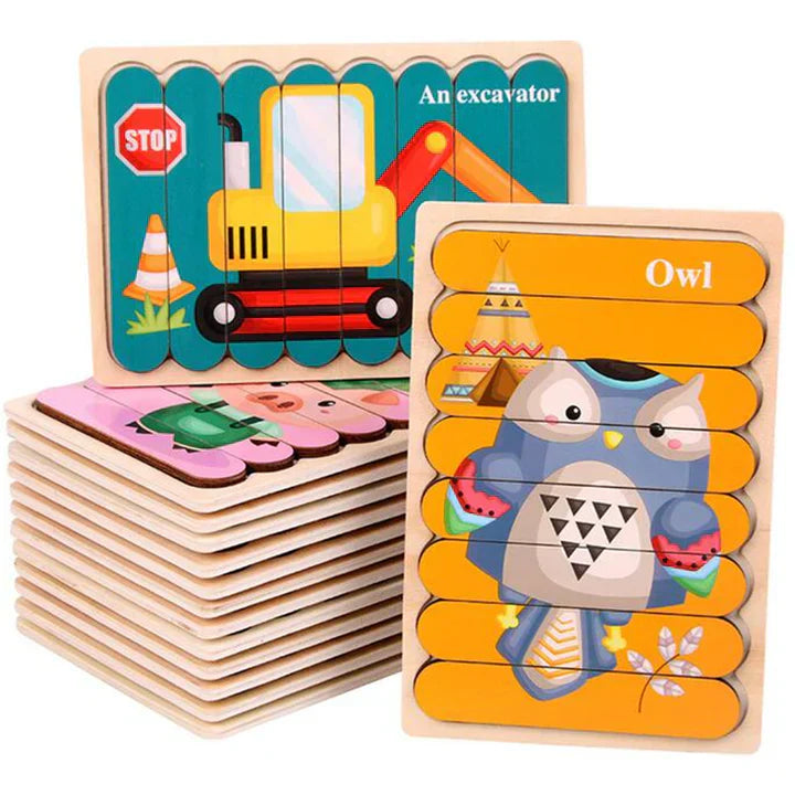 Befez Wooden Brain Teaser Toy for Children