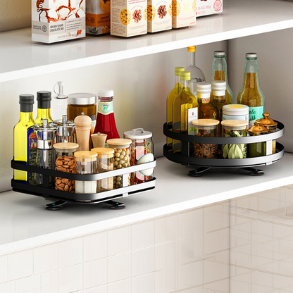 Adjustable 360 Degree Folding Storage Shelf