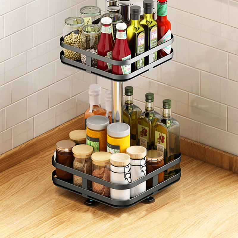Adjustable 360 Degree Folding Storage Shelf - Befez