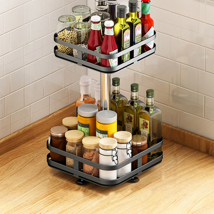 Adjustable 360 Degree Folding Storage Shelf - Befez
