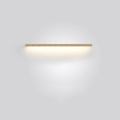 Natural Wooden Japanese LED Wall Lamp