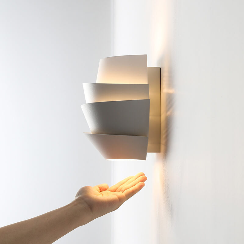 Contemporary Iron Double Head Wall Light