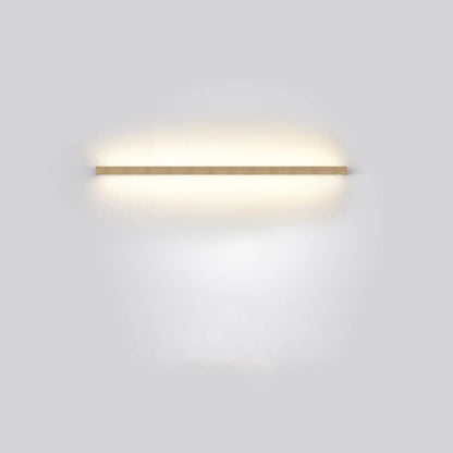 Natural Wooden Japanese LED Wall Lamp