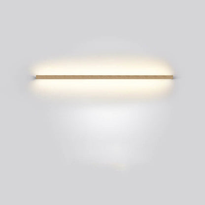 Natural Wooden Japanese LED Wall Lamp