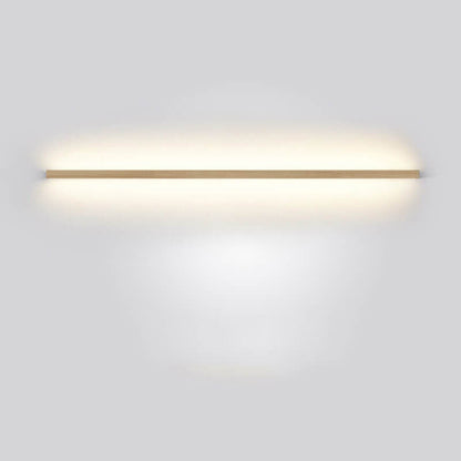 Natural Wooden Japanese LED Wall Lamp