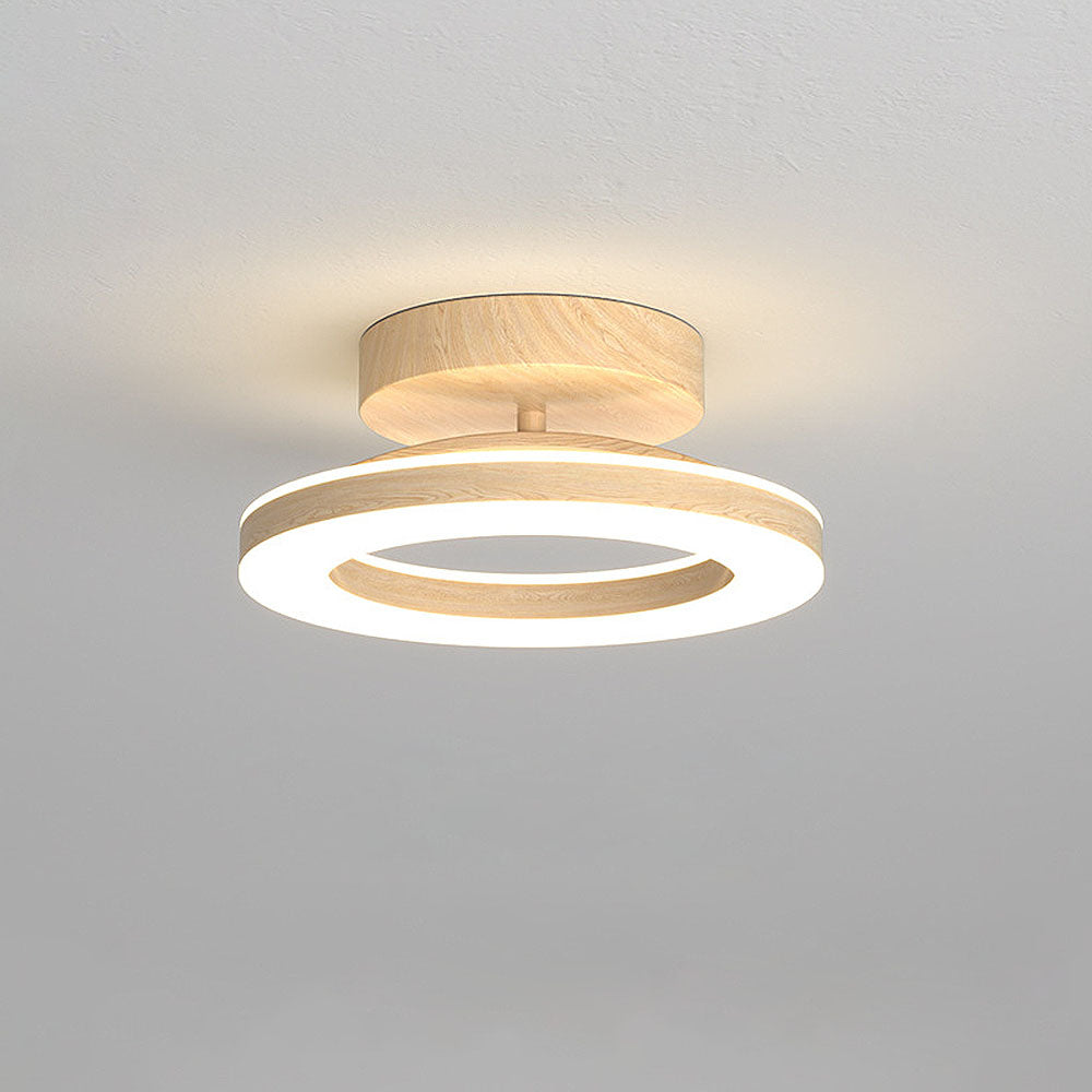 Circular LED Ceiling Light for Hallway and Entryway