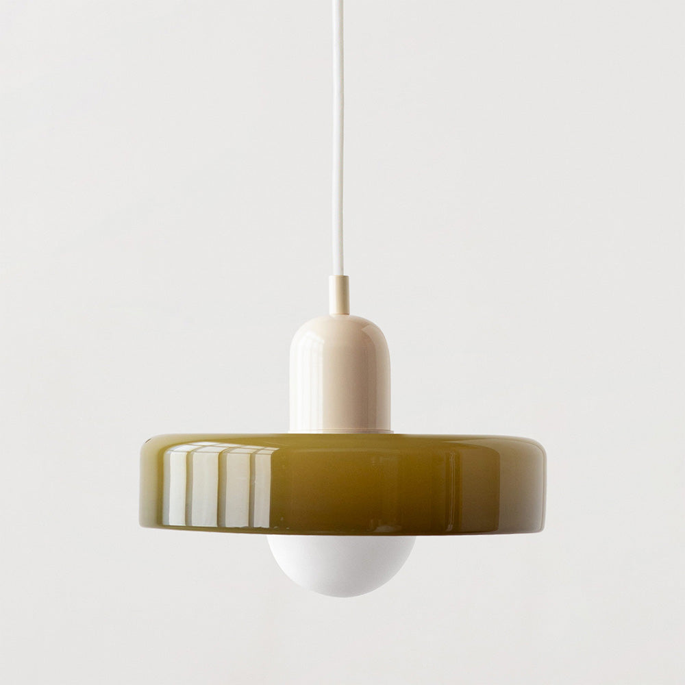 Stylish Glass Pendant Lamp for Modern Dining Rooms