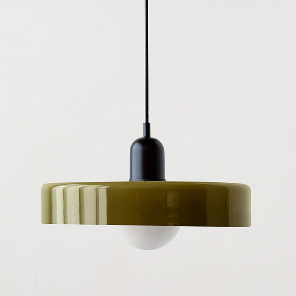 Colorful Glass Hanging Light Fixture