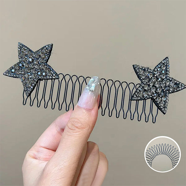 Clear Star Hair Clip