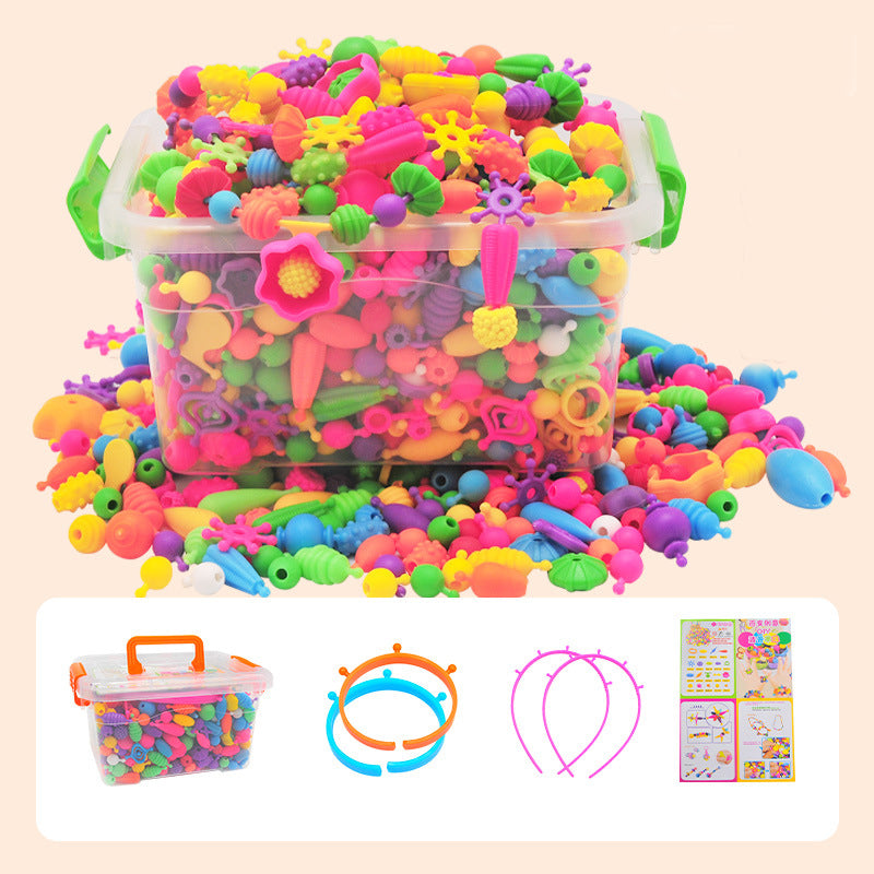 Colorful DIY Jewelry Bead Kit