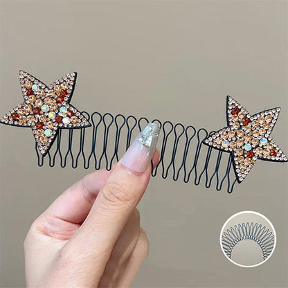 Clear Star Hair Clip
