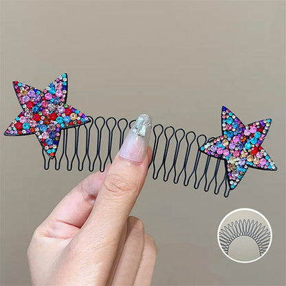 Clear Star Hair Clip