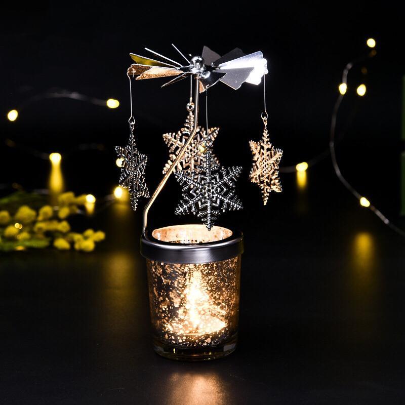 Decorative Rotating Candle Holders