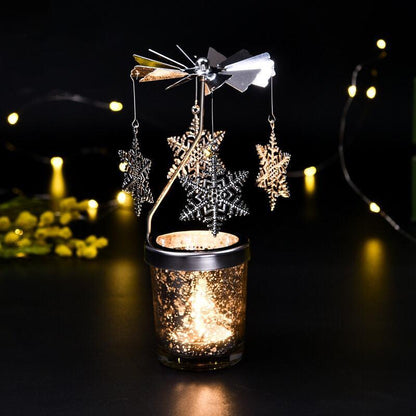 Decorative Rotating Candle Holders