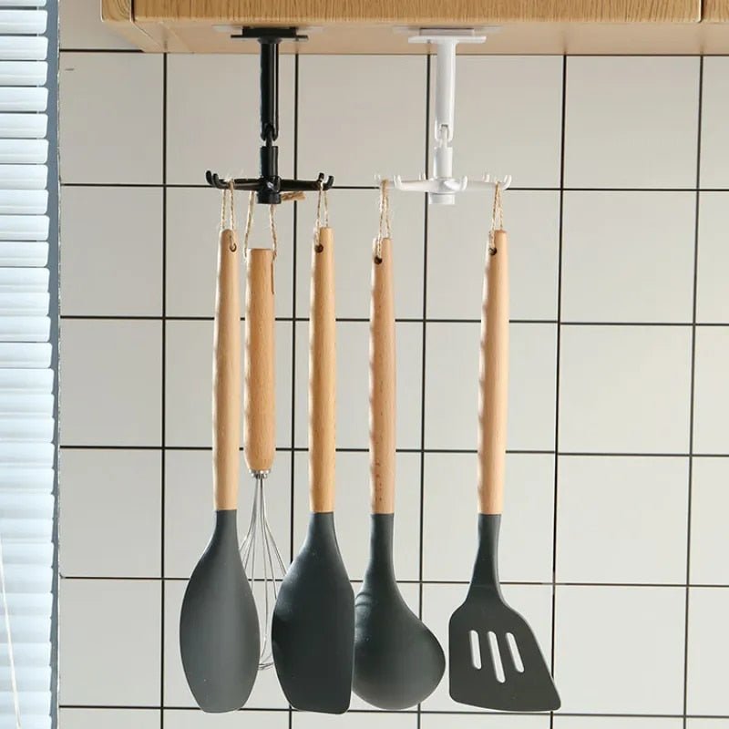 Easy Hang Spider Hooks for Kitchen Organization