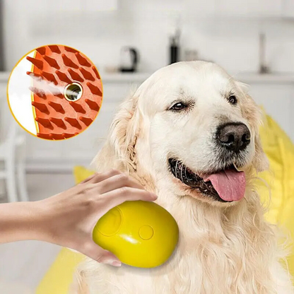 Gentle Pet Grooming Steam Brush